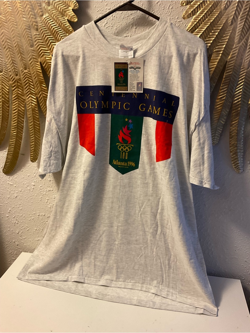 Vintage 1996 deadstock new Atlanta olympics T-shirt. Size XXL. Made in the USA